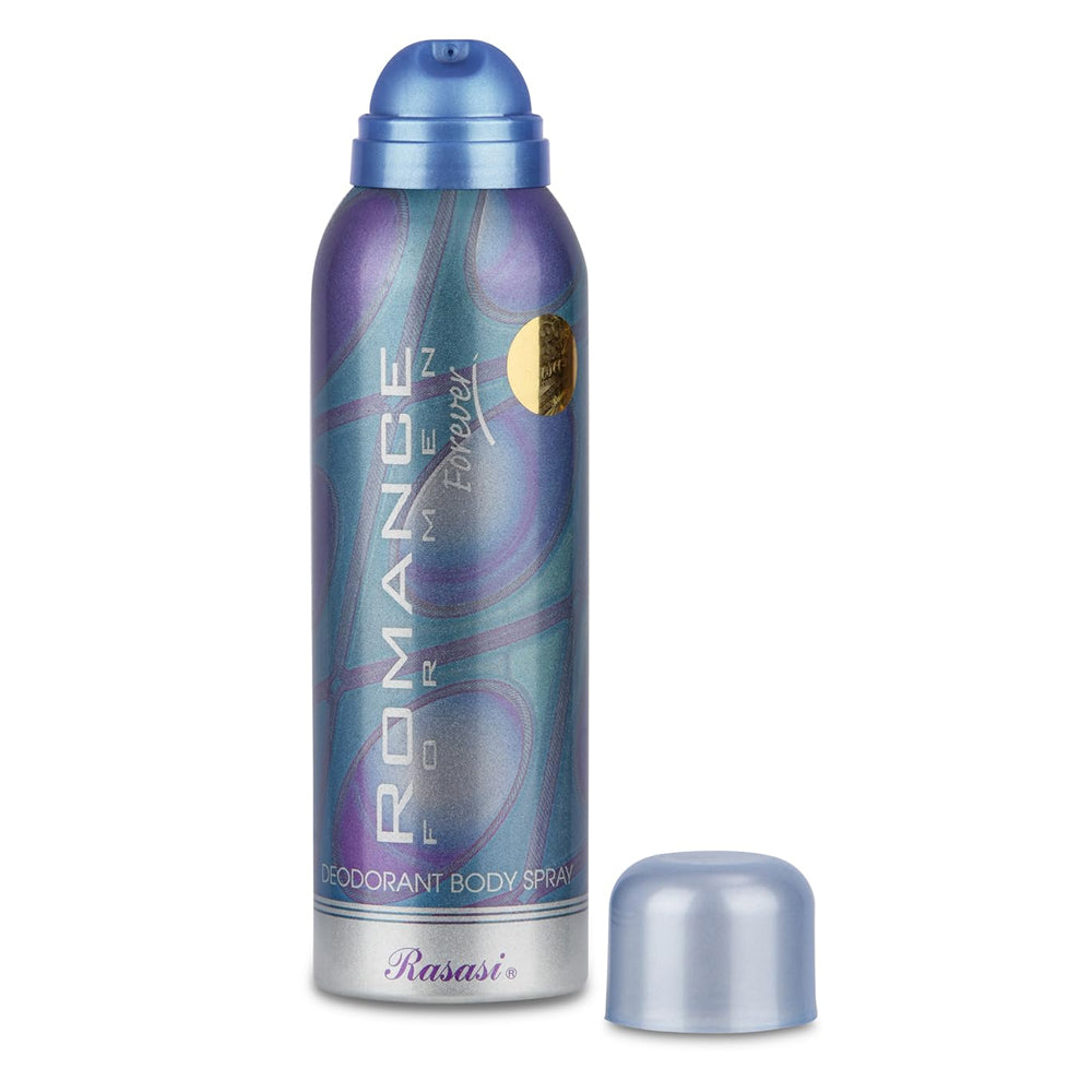 Romance For Men Forever Deodorant Body Spray Open cap Madina Gift