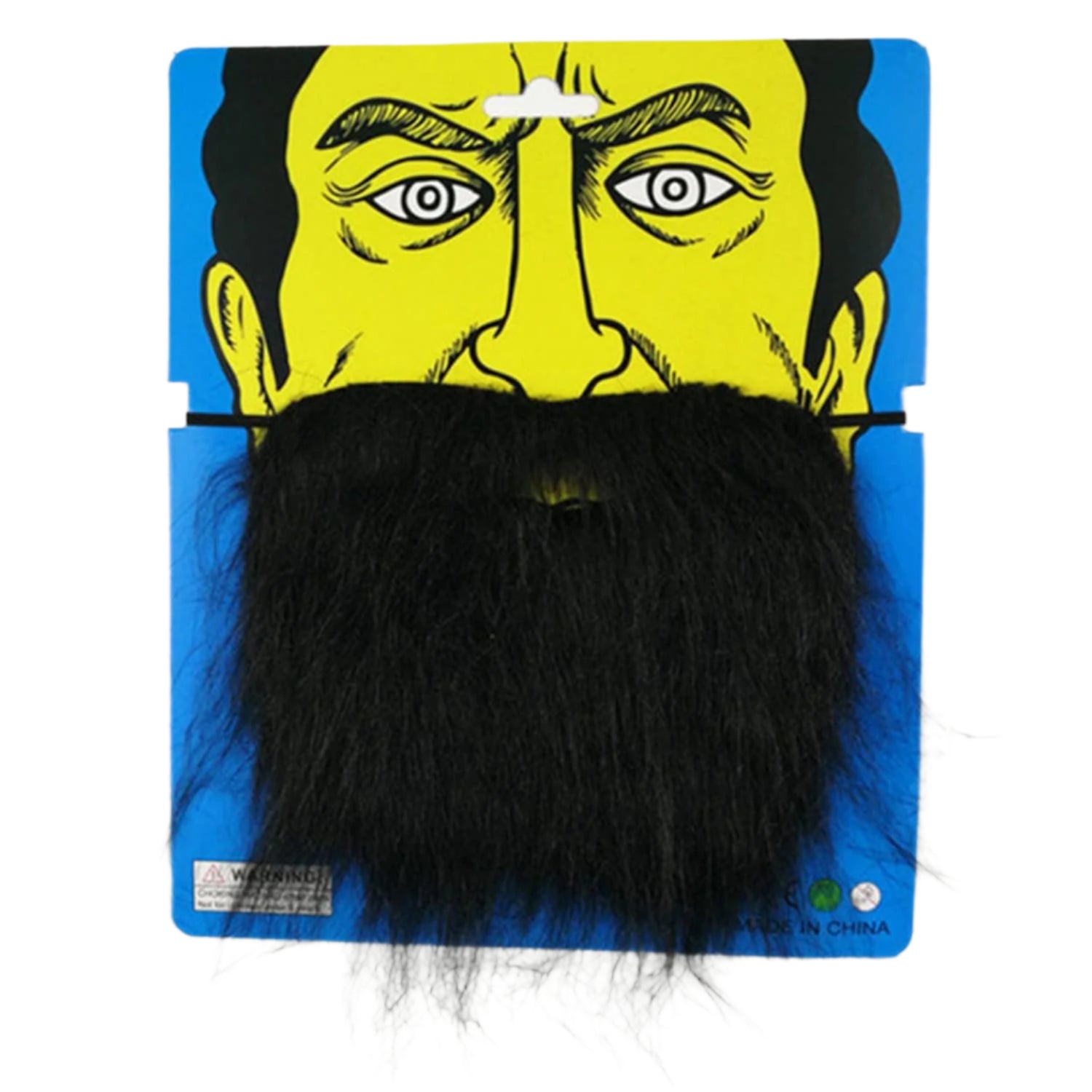 Realistic Looking Fake Beard Moustache Easy to Wear Elastic Strap Madina Gift