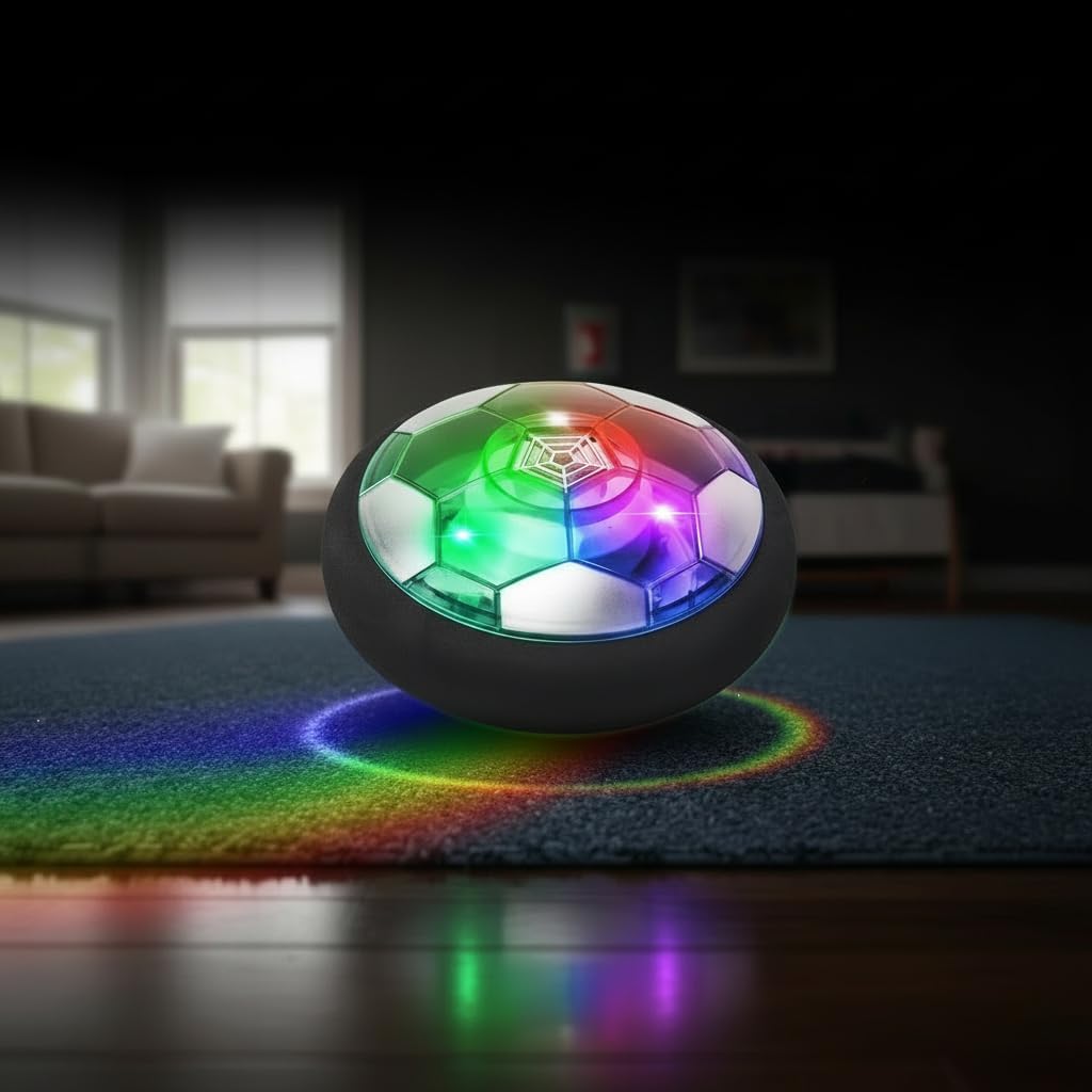 Rechargeable Hover Soccer Ball with LED Lights & Soft Foam Bumper Online in Pakistan Madina Gift