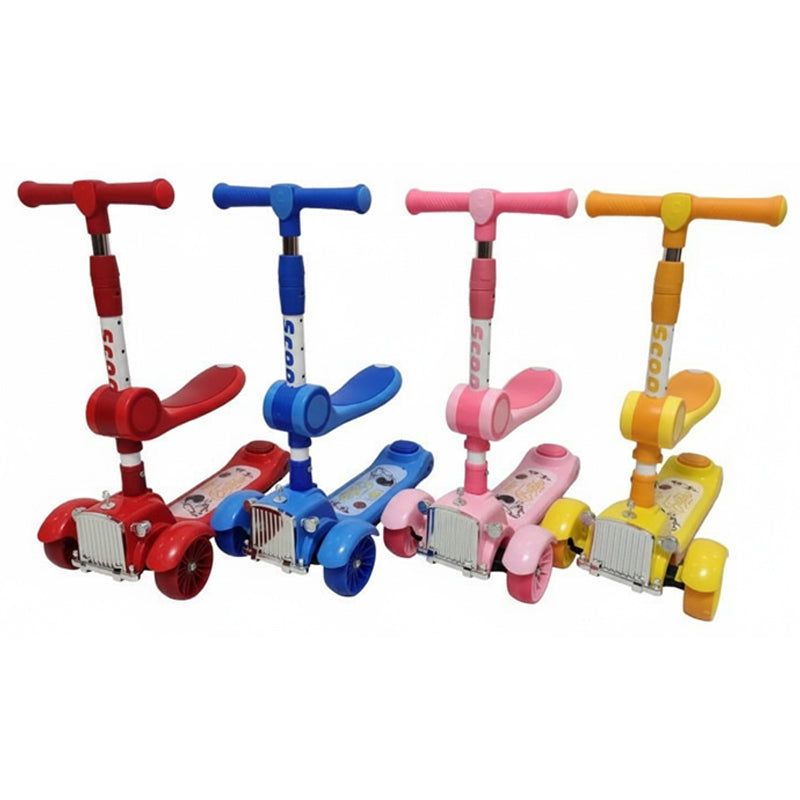 Retro Car Style 3 Wheel Scooter & Ride On Cycle Online in Karachi Pakistan Madina Gift