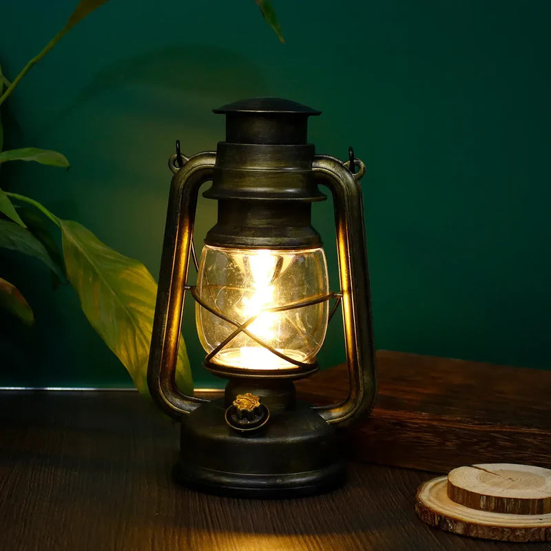 Retro Vintage Style LED Lantern Decor Online in Karachi Pakistan Madina Gift