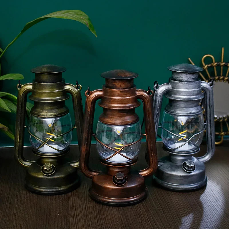 Retro Vintage Style LED Lantern Decor Online in Karachi Pakistan Madina Gift