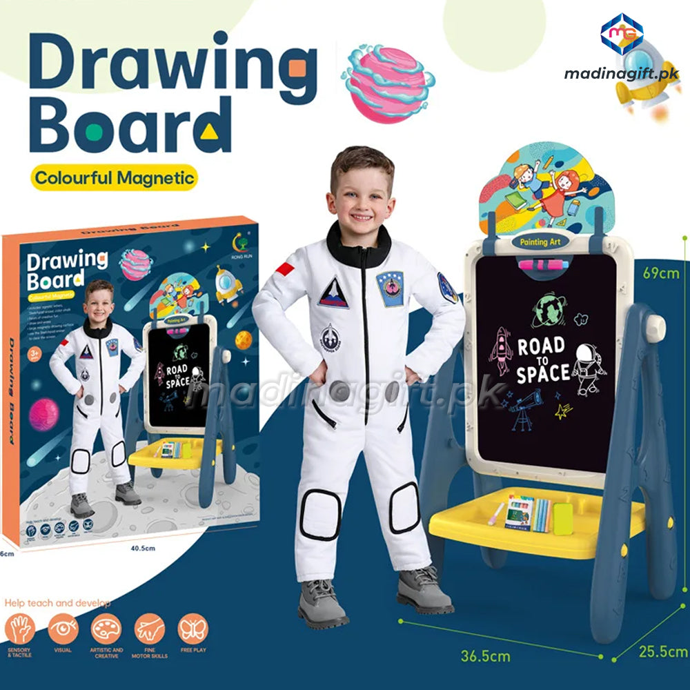 Colorful Magnetic Doodle Drawing Board - 3659A