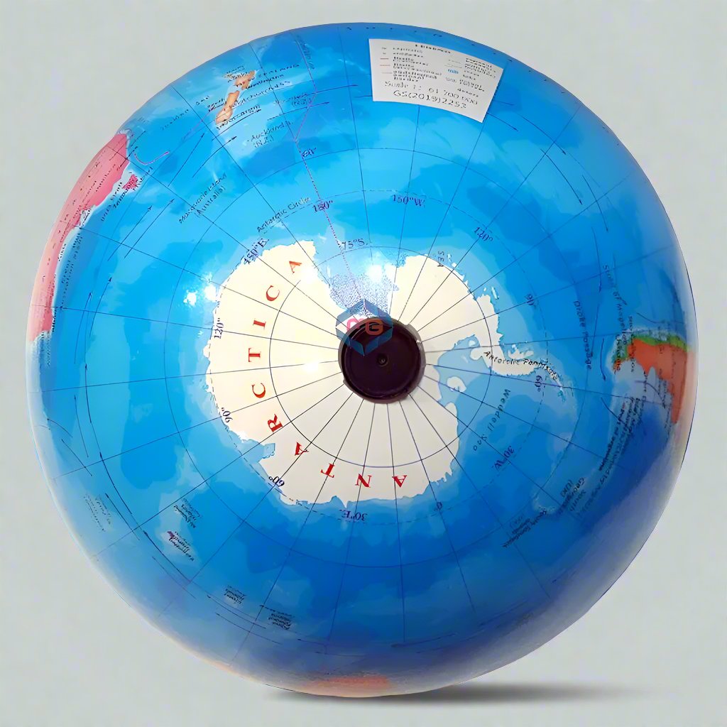 Magic Rotating World Globe - 19.5 CM