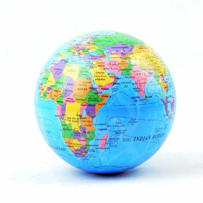 Magic Rotating World Globe - 19.5 CM