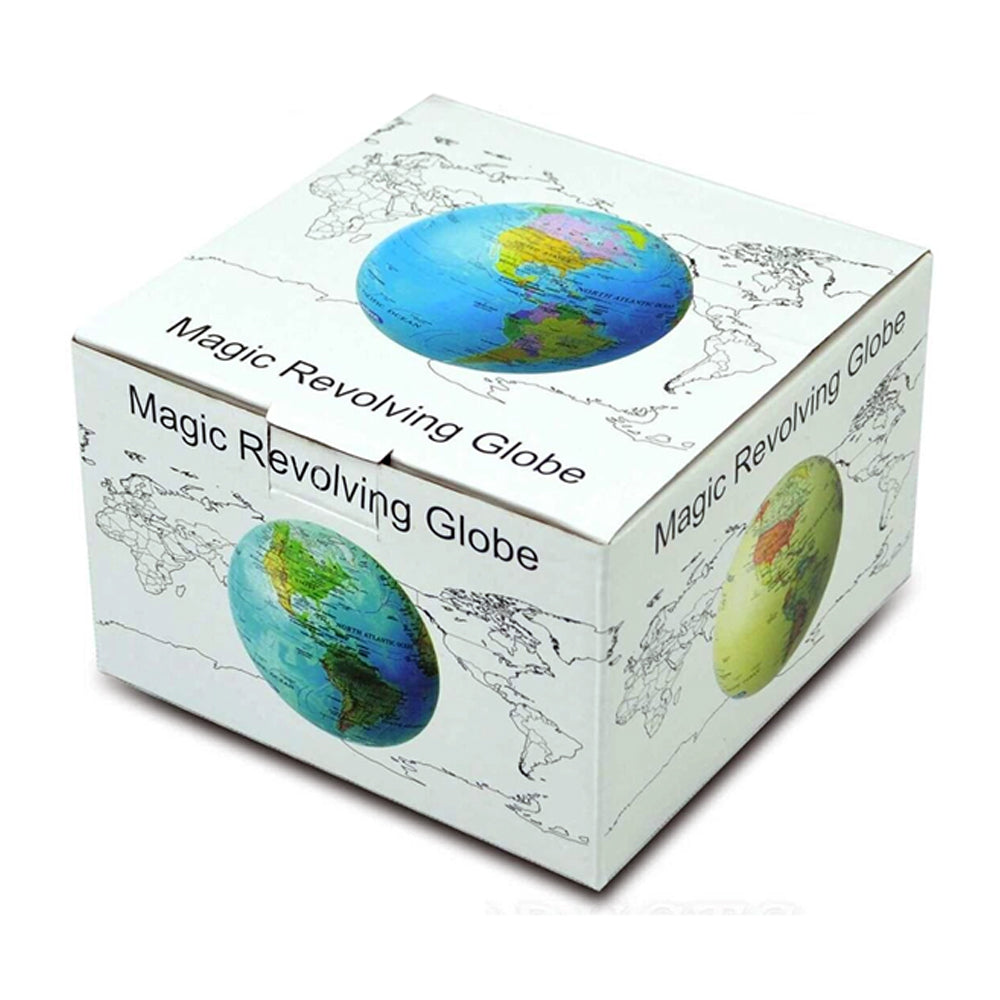 Magic Rotating World Globe - 19.5 CM