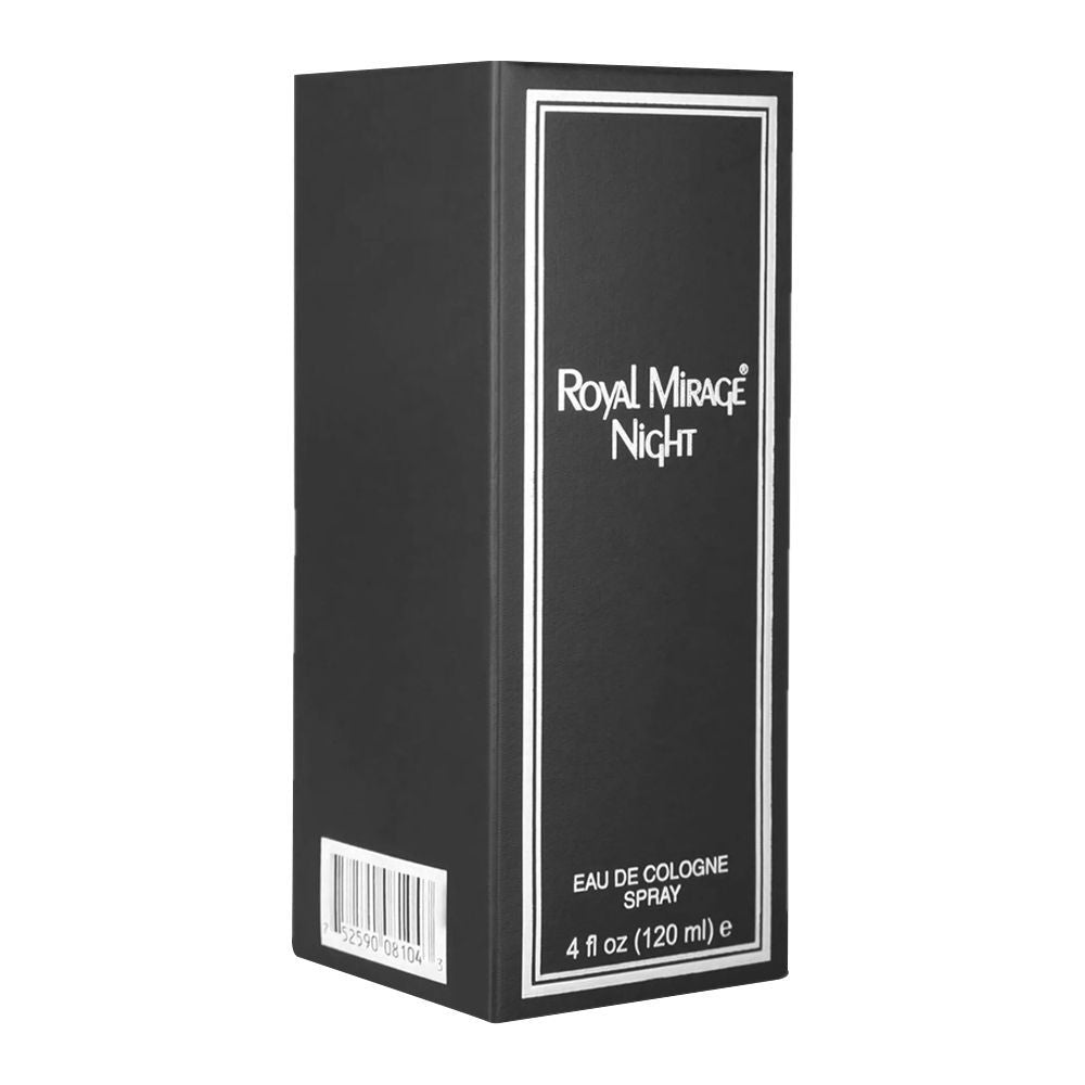 Royal Mirage Night Eau De Cologne - Madina Gift