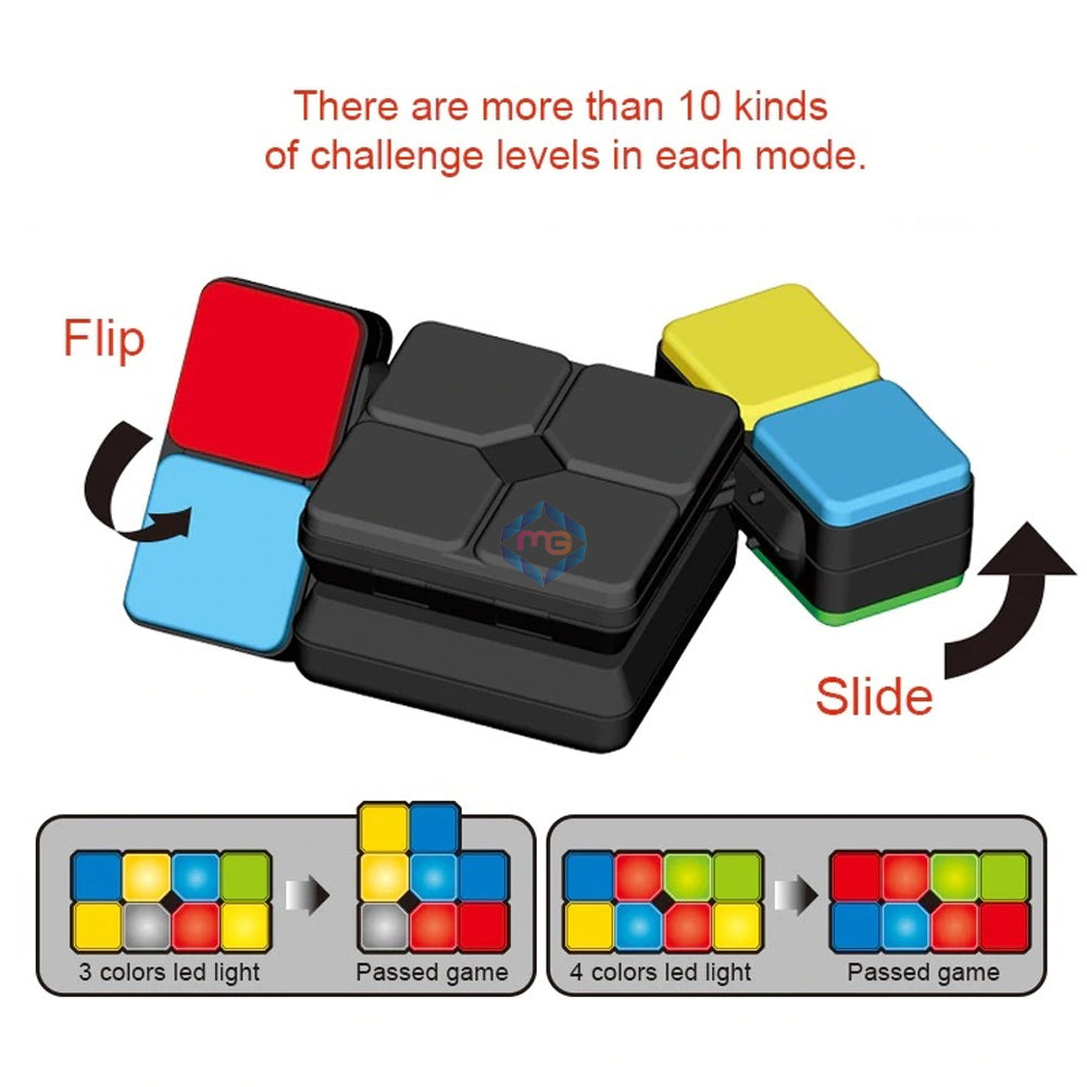 Multiplayer Challenge Rubik's Cube with Light & Sound - 3666