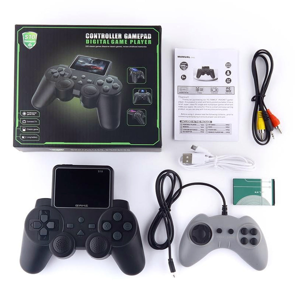 S10 Retro Blast Controller Gamepad with Digital Display - Madina Gift