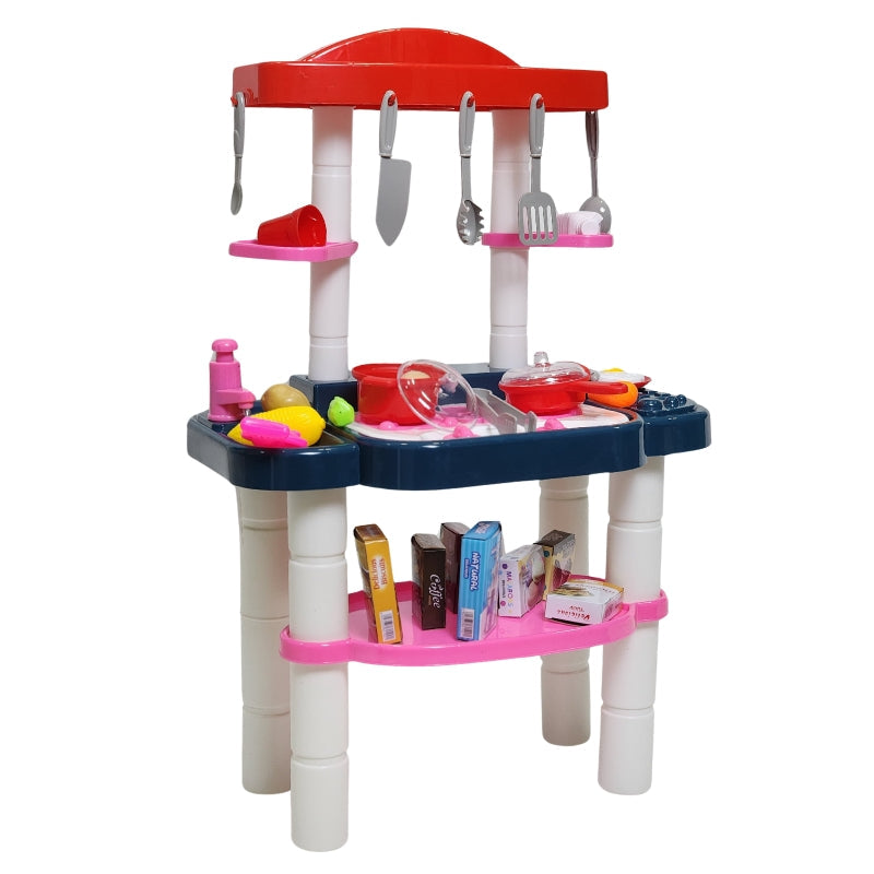 Toy Matic Deluxe Kitchen Play Set - 921-3 - Madina Gift