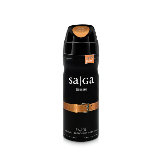 SAGA Pour Homme Body Spray for Men - 200 ML