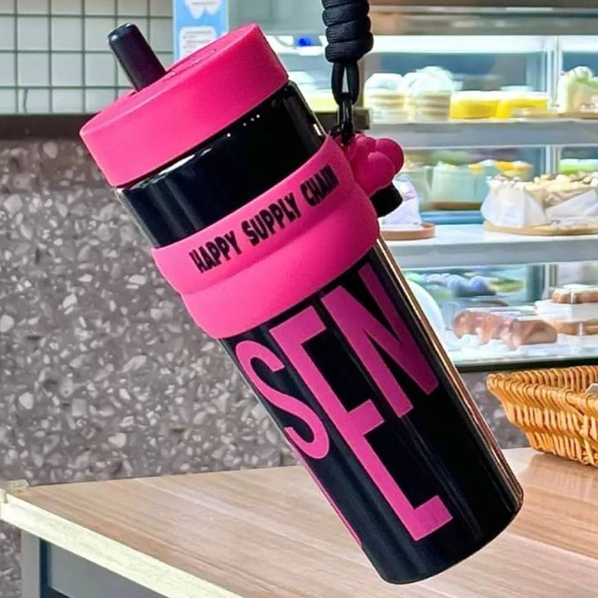 SENSE Water Bottle Sipper 950 ML Madina Gift