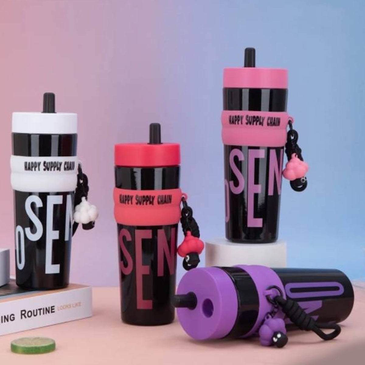 SENSE Water Bottle Sipper 950 ML Madina Gift