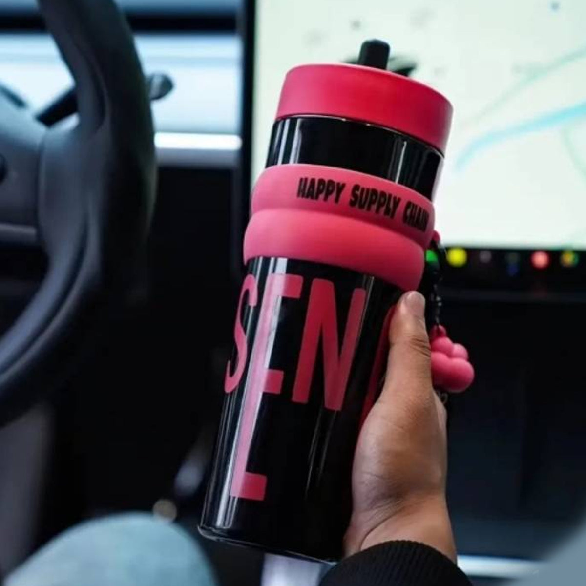 SENSE Water Bottle Sipper 950 ML Madina Gift