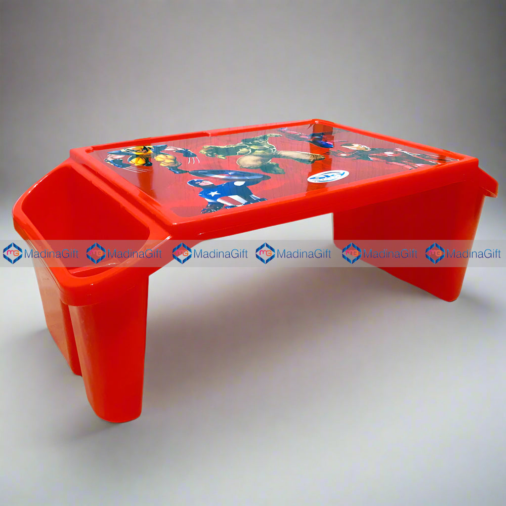 Sky Plastic Multipurpose Red Table Avengers Cartoon Madina Gift