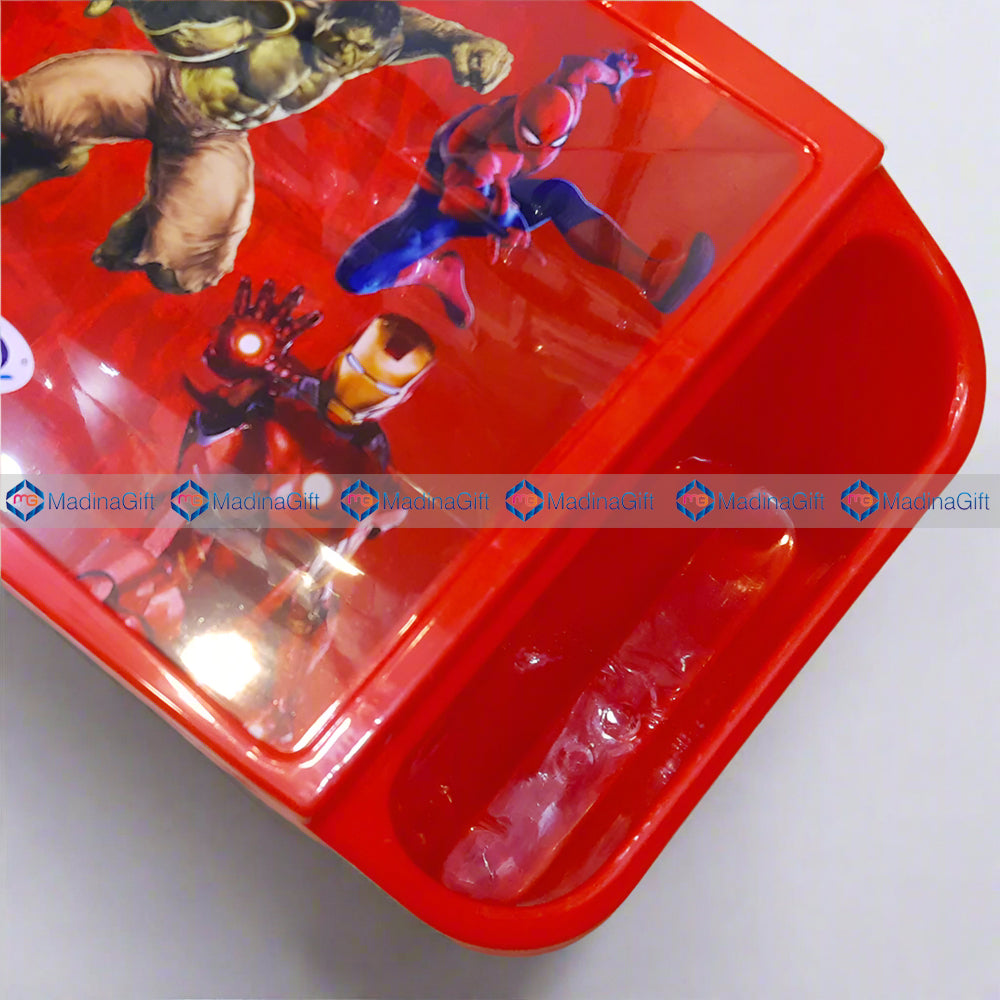 Sky Plastic Multipurpose Red Table Avengers Cartoon Madina Gift