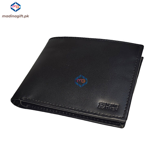 Genuine Leather Black Wallet for Men - Madina Gift