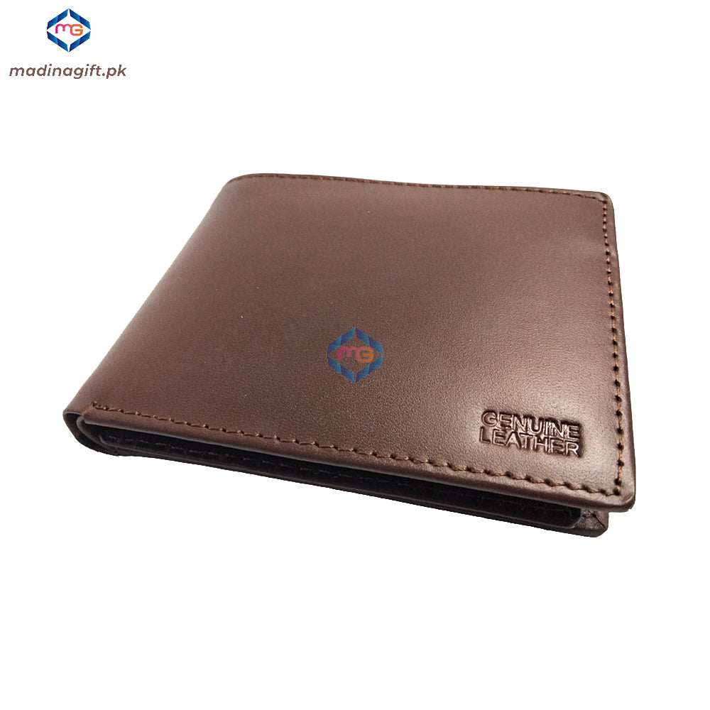 Genuine Leather Brown Wallet for Men - Madina Gift