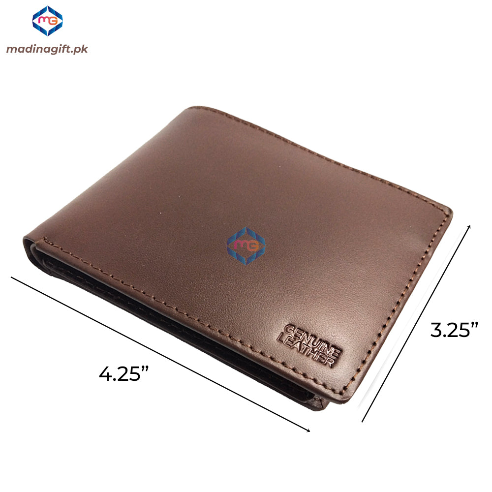 Genuine Leather Brown Wallet for Men - Madina Gift