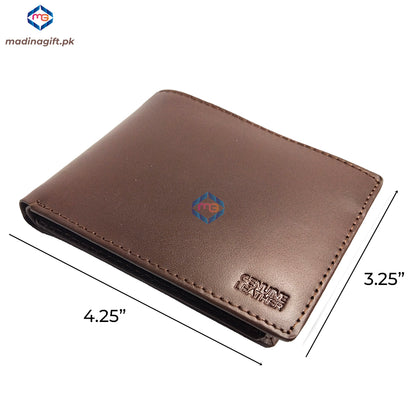 Genuine Leather Brown Wallet for Men - Madina Gift