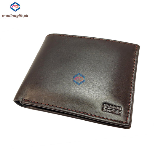 Genuine Leather Coffee Wallet for Men - Madina Gift