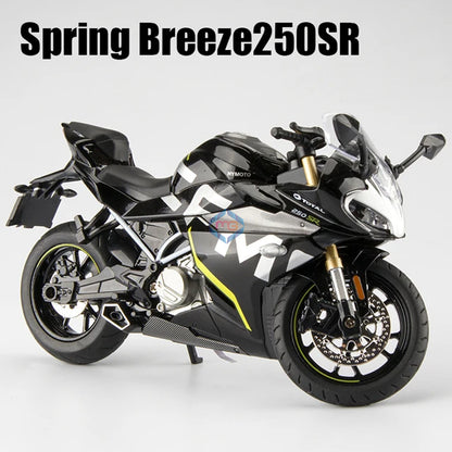 Die Cast Motorcycle 250SR Model 1:12 Scale - M12-10B - Madina Gift
