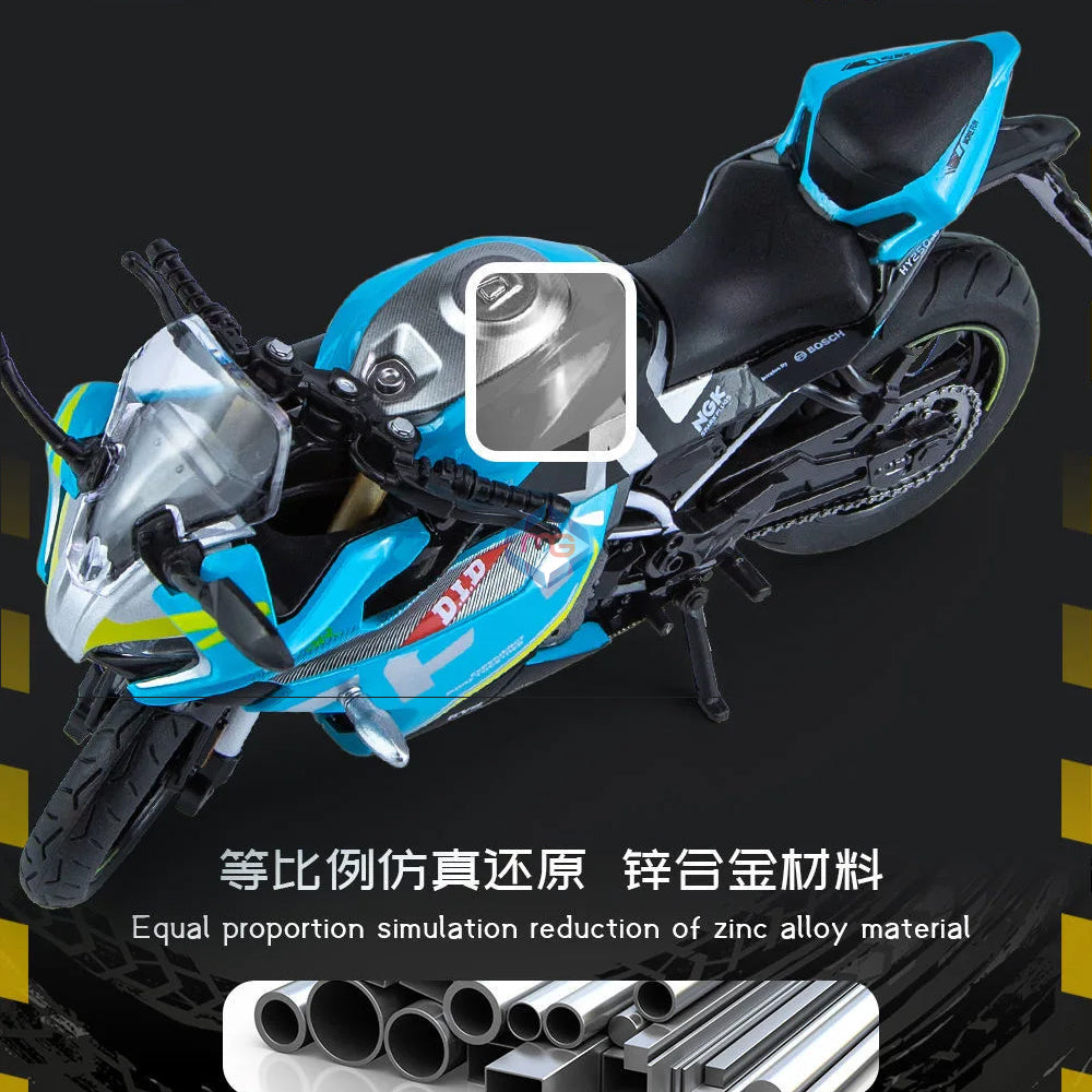 Die Cast Motorcycle 250SR Model 1:12 Scale - M12-10B - Madina Gift