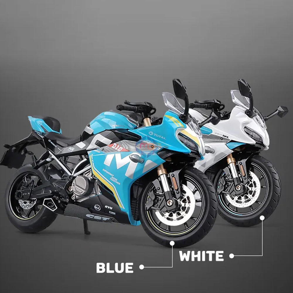 Die Cast Motorcycle 250SR Model 1:12 Scale - M12-10B - Madina Gift