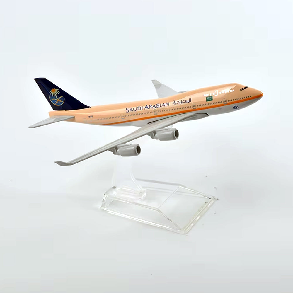 Saudi Arabian Airlines Boeing 747 Diecast Model 1:4 Madina Gift