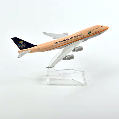 Saudi Arabian Airlines Boeing 747 Diecast Model 1:4 Madina Gift