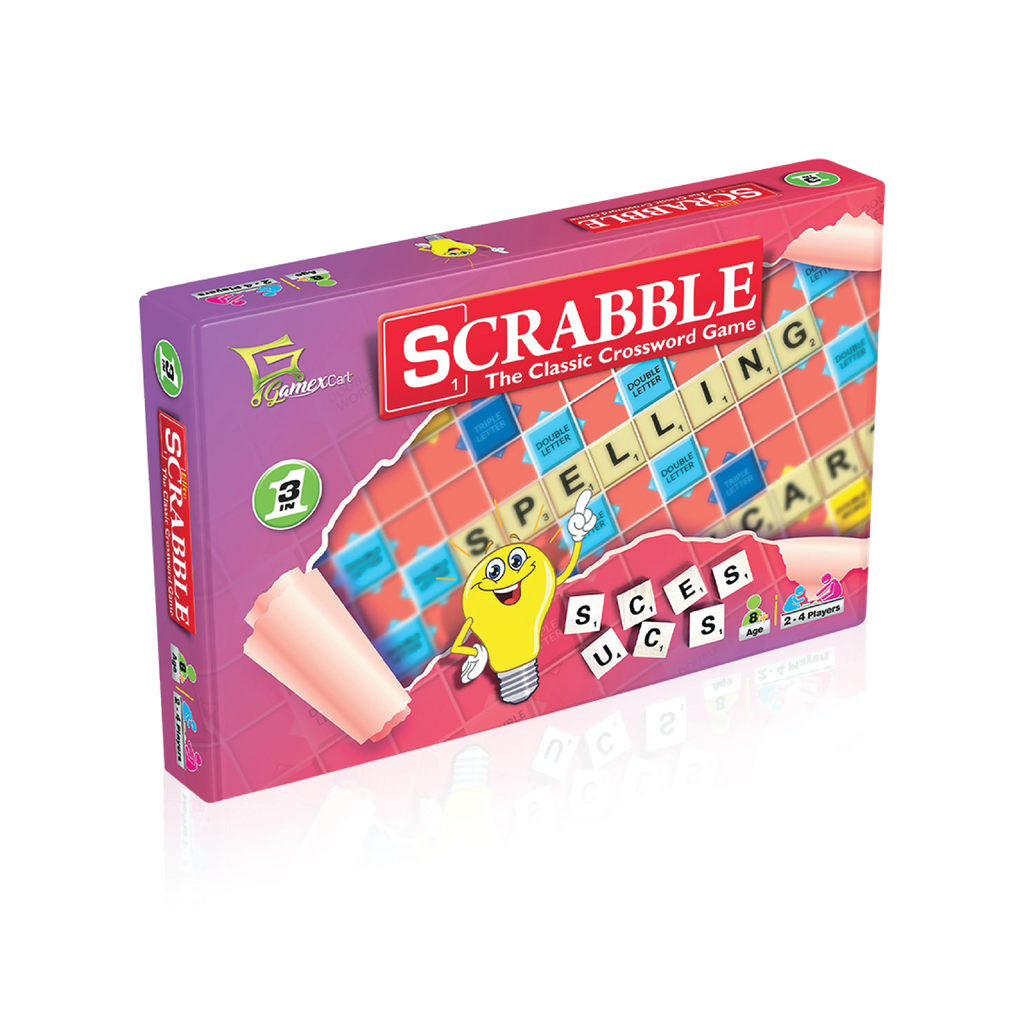 Scrabble 3-in-1 Premium Wooden Board Game Online in Karachi Pakistan madinagift.pk