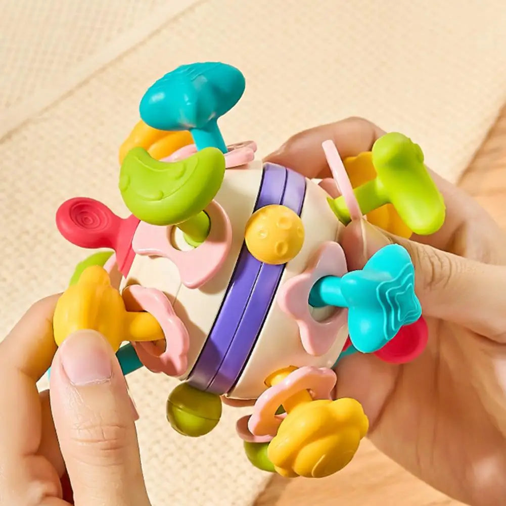 Manhattan Ball Baby Sensory Teething Teether Toy Madina Gift