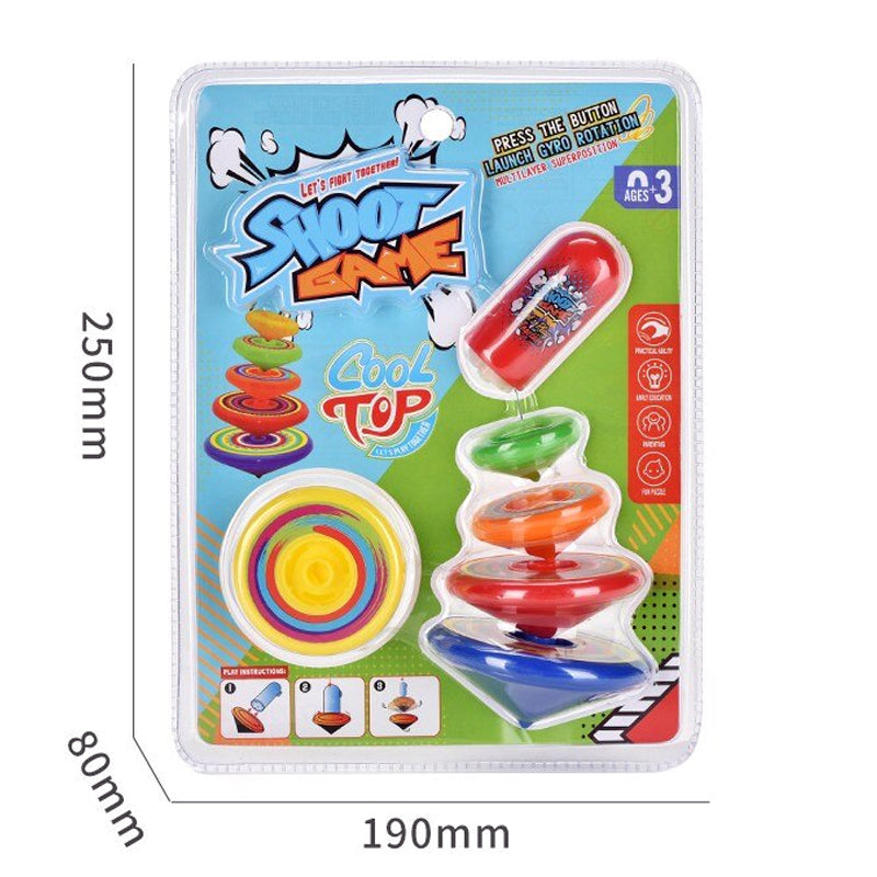 Shoot Game Multi-Layered Spinning Gyro Top Online in Karachi Pakistan Madina Gift