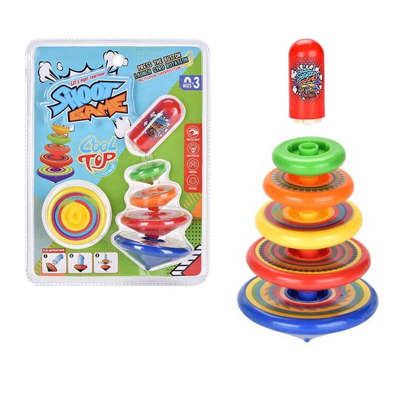 Shoot Game Multi-Layered Spinning Gyro Top Online in Karachi Pakistan Madina Gift