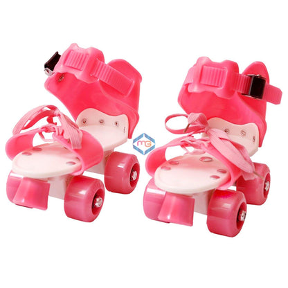 Adjustable Speed Quad Roller Skates Shoes For Kids - Madina Gift