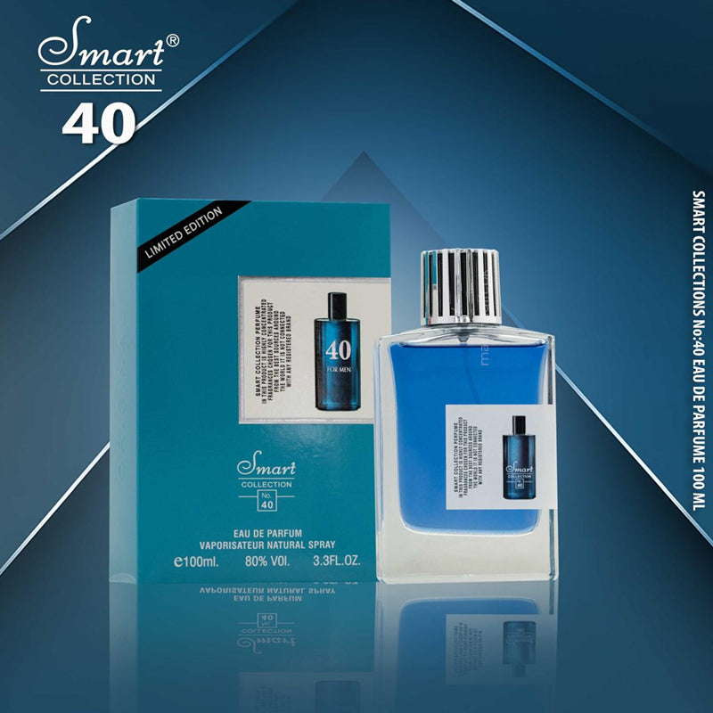 Smart Collection 40 Cool Water Limited Edition Perfume For Men Madina Gift