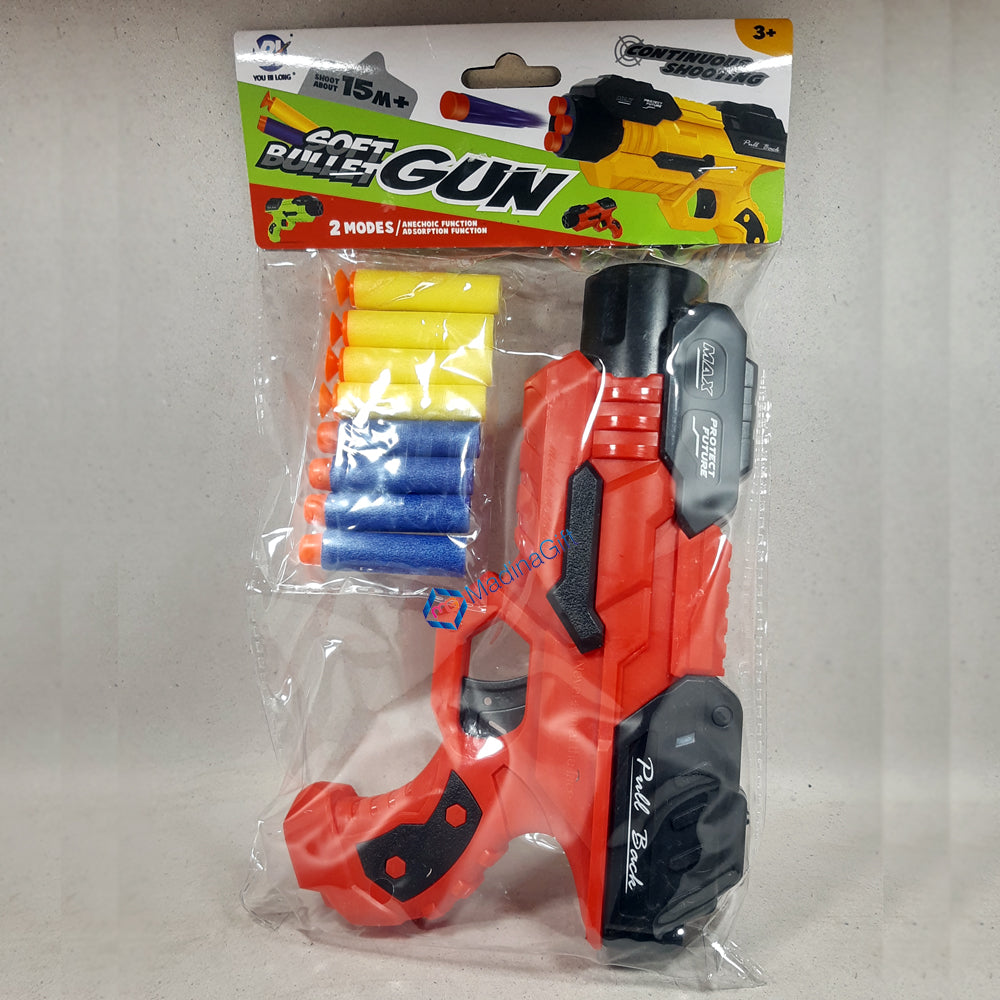 Soft Bullet Gun - Shooting Range 15 Meter Plus