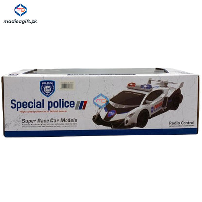 Special Police Remote Control Simulation Car - 666-60 - Madina Gift