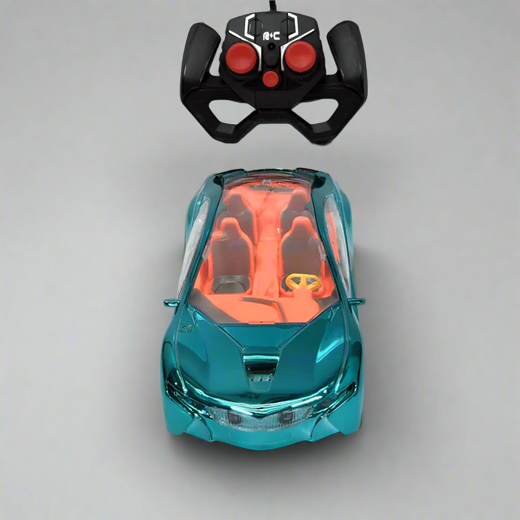 RC BMW i8 Racing Model Speed Car With Lights - Crystal Body 877 - Madina Gift