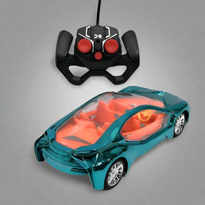 RC BMW i8 Racing Model Speed Car With Lights - Crystal Body 877 - Madina Gift