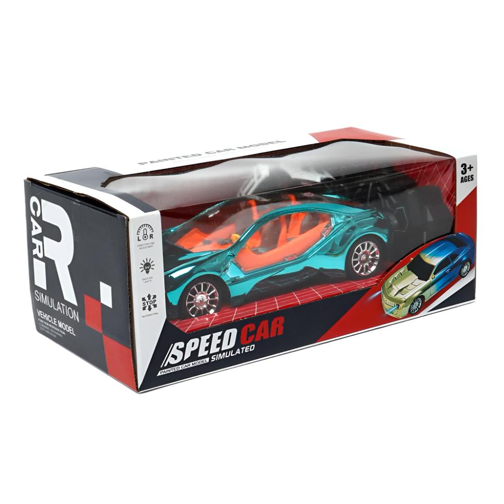 RC BMW i8 Racing Model Speed Car With Lights - Crystal Body 877 - Madina Gift