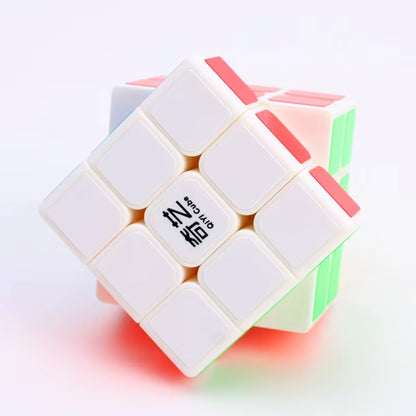 QY 3X3 High Speed Stickered Cube Puzzle