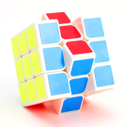 QY 3X3 High Speed Stickered Cube Puzzle