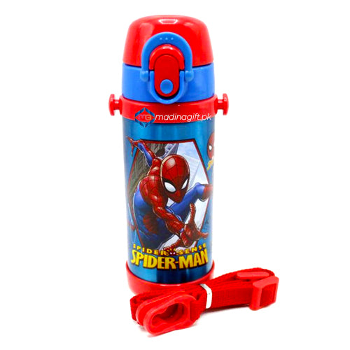 Spider Man Thermal Metallic Water Bottle - GX-350