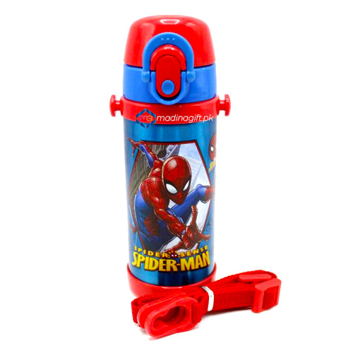 Spider Man Thermal Metallic Water Bottle