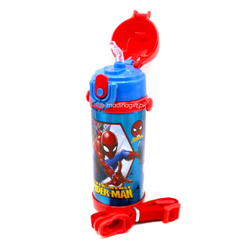 Spider Man Thermal Metallic Water Bottle