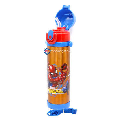 Spider Man Thermal Metallic Water Bottle - GX-500 - Madina Gift