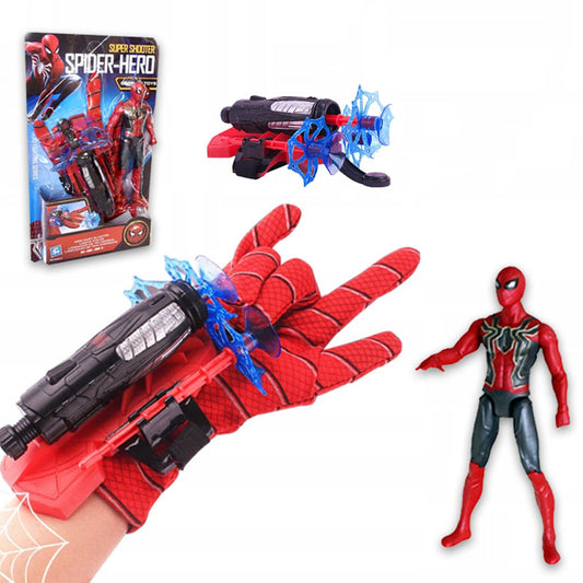 Spider Man Figure Glove Arrow Launch Shooter - BJ0016 - Madina Gift - www.madinagift.pk