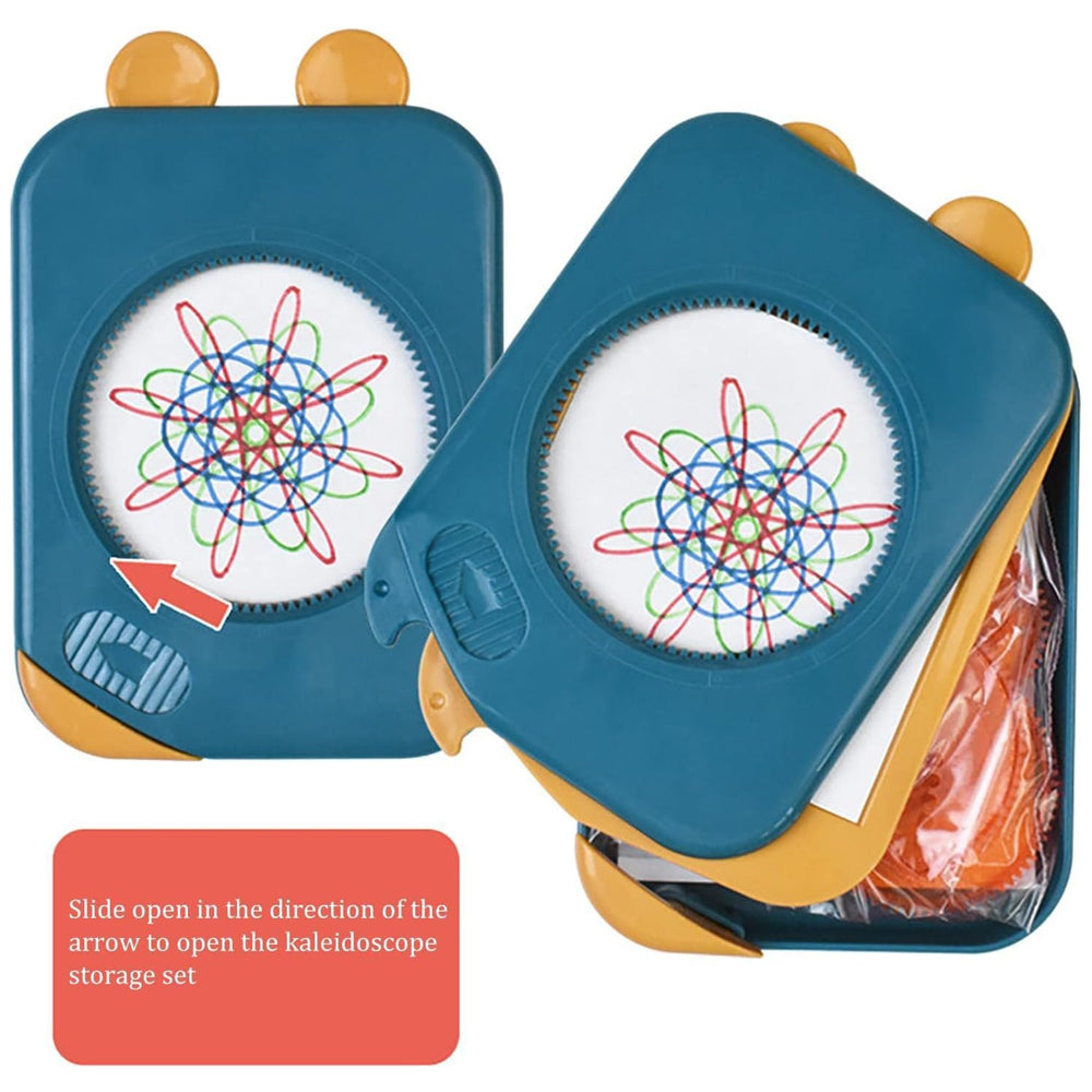 Spirograph Classic Gear Original Deluxe Art Set 3338-2
Drawing Toy - Creative Art Craft Interlocking Gears Wheels Painting Tool 