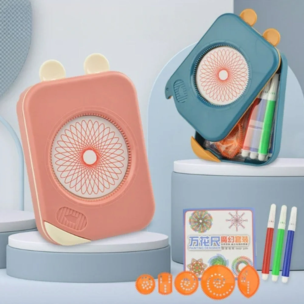 Spirograph Classic Gear Original Deluxe Art Set 3338-2 For Kids Madina Gift